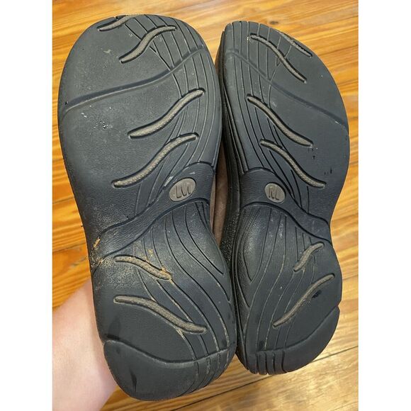 Merrell Jungle Primo Brown Leather Clogs Size 5.5 - Picture 5 of 6